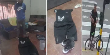 Los objetos recuperados en la casa de 'el arañas'