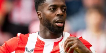 Iñaki Williams tras su gol