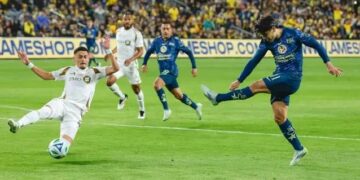 Incidencia del partido amistoso entre América y Los Angeles FC