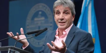 El ministro de Economía de Argentina, Luis Caputo
