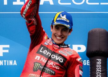 Márquez tras ganar el GP en Argentina