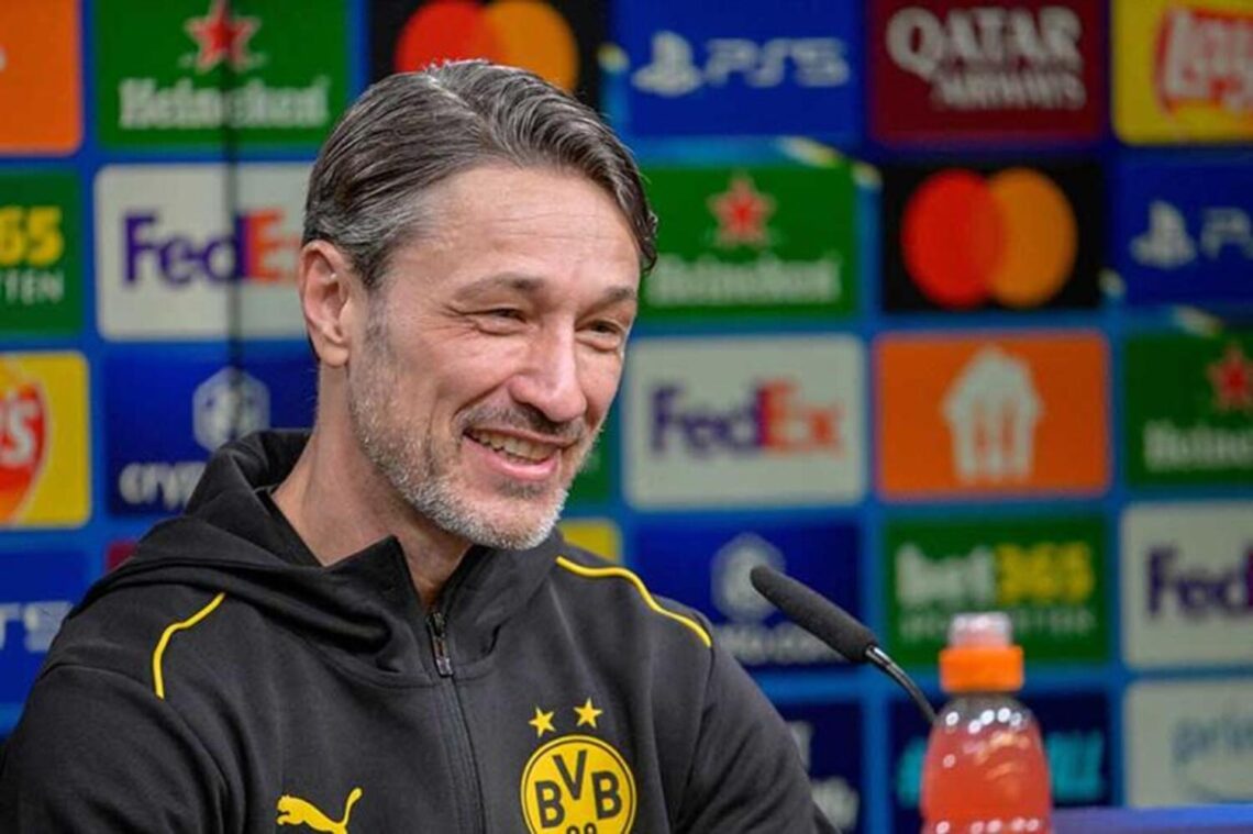 Niko Kovač en coferencia de prensa