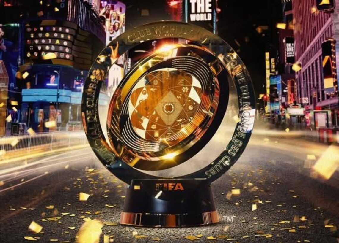 El trofeo de campeón del Mundial de clubes