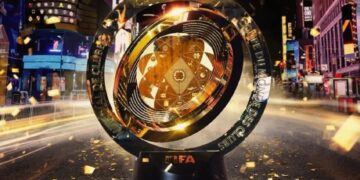 El trofeo de campeón del Mundial de clubes