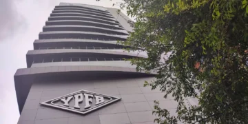 El edificio de la empresa estatal. Foto: YPFB.