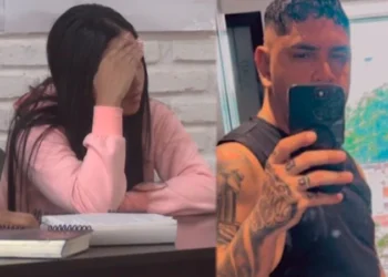La mujer enviada a la cárcel y la víctima/ RRSS