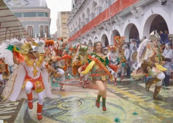 Oruro celebra 24 años de la declaratoria del Carnaval como Patrimonio Oral e Intangible de la Humanidad. FOTO: Luciana Buitrago.