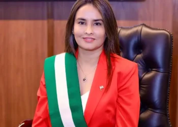 La Asambleísta departamental Paola Aguirre.