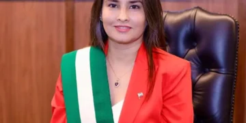 La Asambleísta departamental Paola Aguirre.