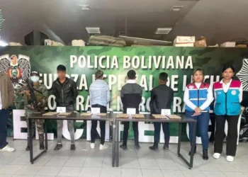 La FELCN da a conocer la droga incautada .