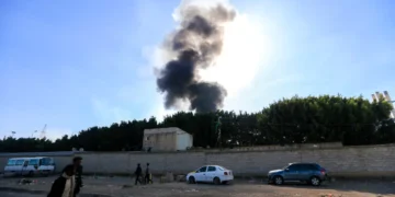 El misil fue interceptado por Israel/AFP