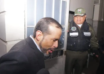 El gobernador electo de Santa Cruz.
Foto: APG.