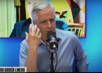 Álvaro García Linera, exvicepresidente.