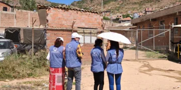 Delegación defensorial visita la cárcel de El Abra, Cochabamba. Foto: Defensoría del Pueblo