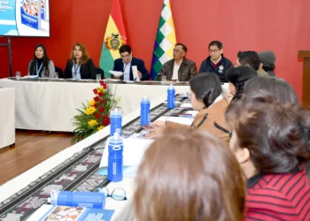 Autoridades presentaron el resultado del diagnóstico. Foto: Ministerio de Educación.
