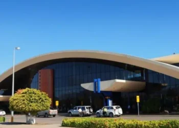 El Aeropuerto Jorge Wilstermann en Cochabamba. Foto: Ministerio de Obras Públicas.