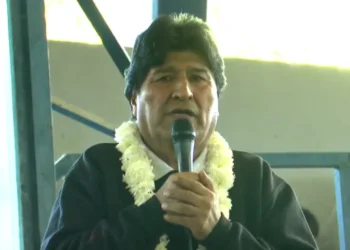 Evo Morales en los Yungas del Chapare, Cochabamba. FOto: Captura RRSS