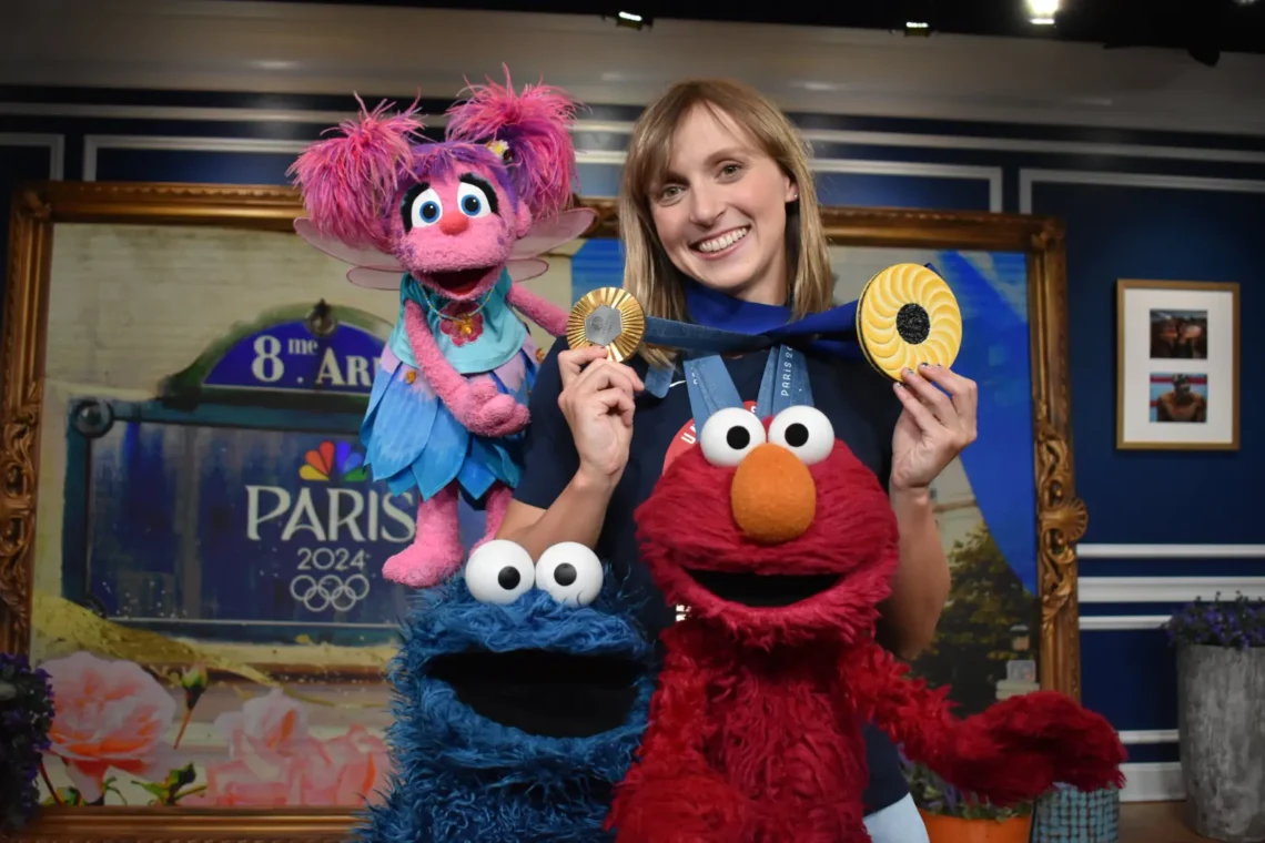 La nadadora estadounidense Katie Ledecky.