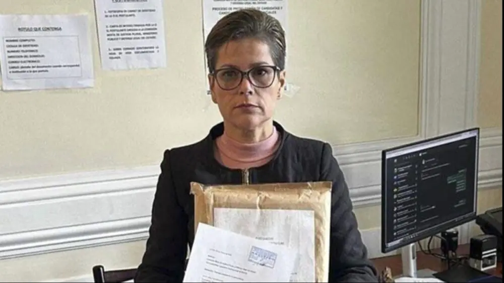 La jueza Lilian Moreno.
Foto: Redes sociales.