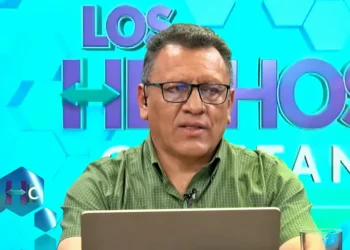 El viceministro de Promoción, Vigilancia Epidemiológica y Medicina Tradicional, Max Enríquez. Foto: Captura Bolivia Tv.