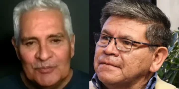 El investigador Roger Cortez y el periodista Edwin Cacho Herrera en entrevista con Piedra, Papel y Tinta.