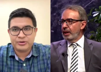 Los analistas Vladimir Peña y Jorge Richter en entrevista con Piedra, Papel y Tinta.
