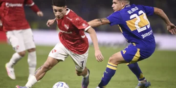 Incidencia del partido entre Independiente y Boca