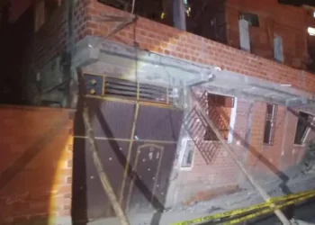 La vivienda afectada está en la calle Caroli. Foto: AMUN.