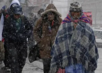 Rige alerta roja en siete departamentos por descenso de temperaturas. FOTO: RRSS
