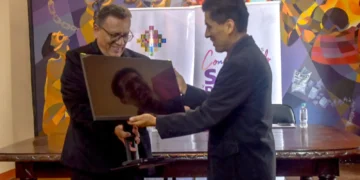 Televisores son parte de los equipos entregados a TeleSalud Chuquisaca. Foto: Ministerio de Salud.