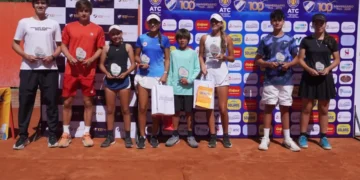 Todos los distinguidos del campeonato internacional que se disputaron en Cochabamba (Federación Boliviana de Tenis)