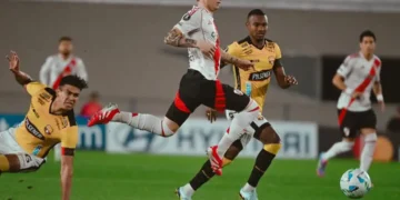 Incidencia del partido de ida entre River y Barcelona SC