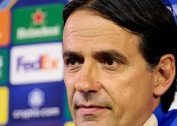 Simone Inzaghi en conferencia de prensa