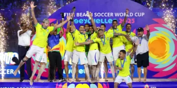 Selección de Brasil Fútbol Playa campeona del mundo