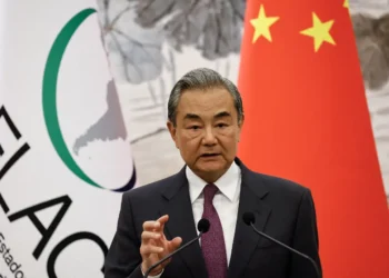 El canciller chino, Wang Yi. Foto: AFP.