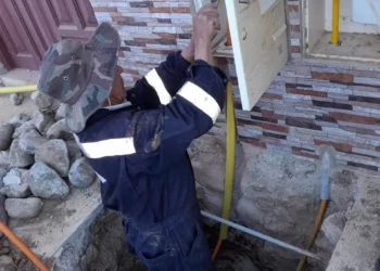 Una instalación de gas. Foto: YPFB.