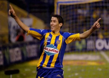 Ángel Di María en su primera etapa en Rosario Central