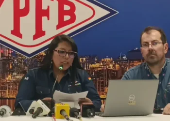 La gerente de Administración y Finanzas de YPFB niega las acusaciones. Foto: YPFB.