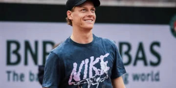 La raqueta N° 1 del mundo, el italiano Yannick Sinner.