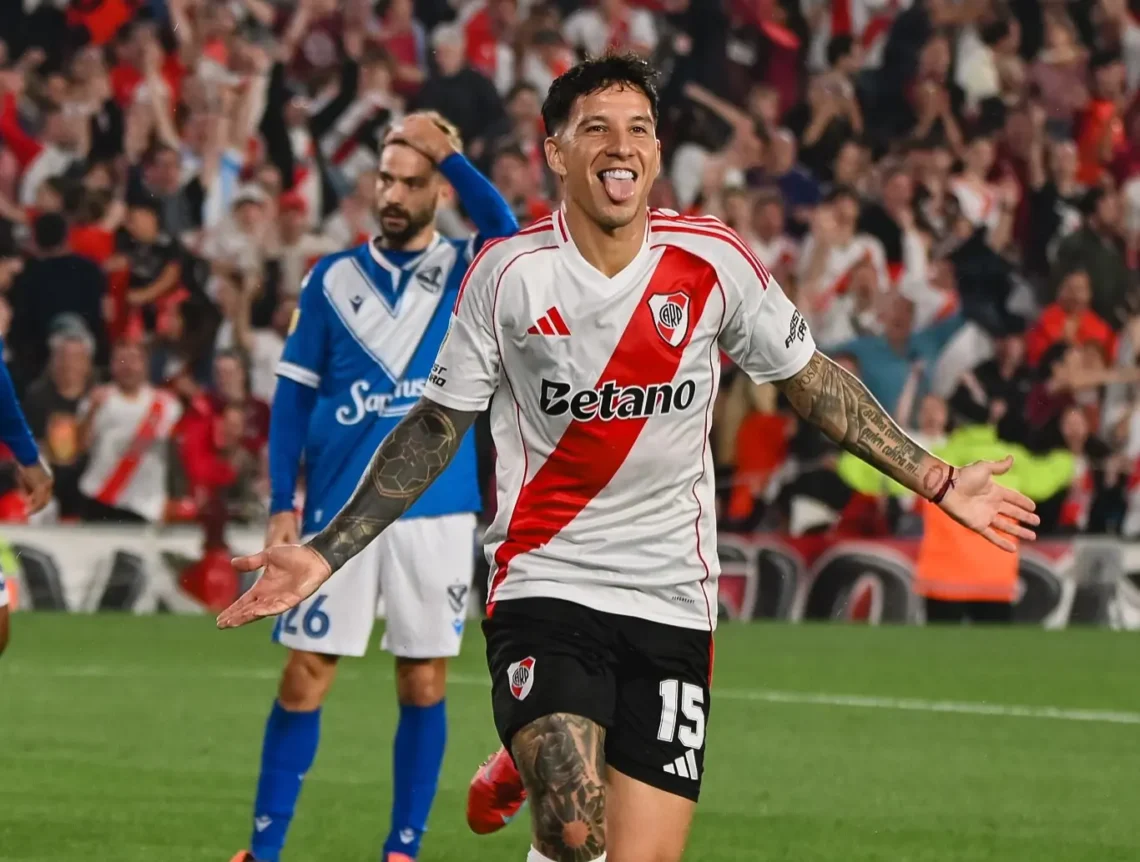 Driussi celebra su gol