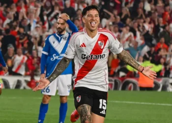 Driussi celebra su gol
