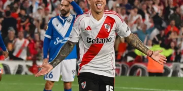 Driussi celebra su gol