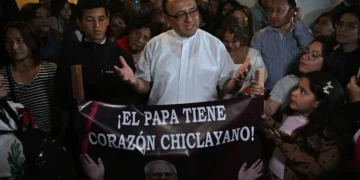 En Chiclayo celebraron la elección de su obispo como Papa/AFP