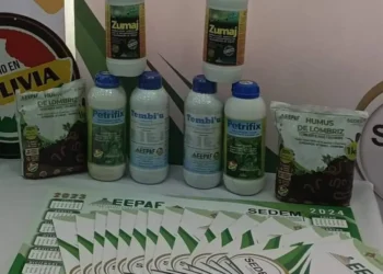 Algunos de los productos de la EEPAF. Foto: EEPAF.