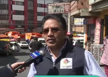 Silva advierte mayores controles contra especuladores. Foto: Captura Bolivia Tv.