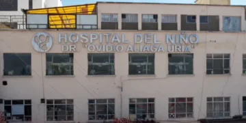 El Hospital del Niño en La Paz. Foto: Sedes.