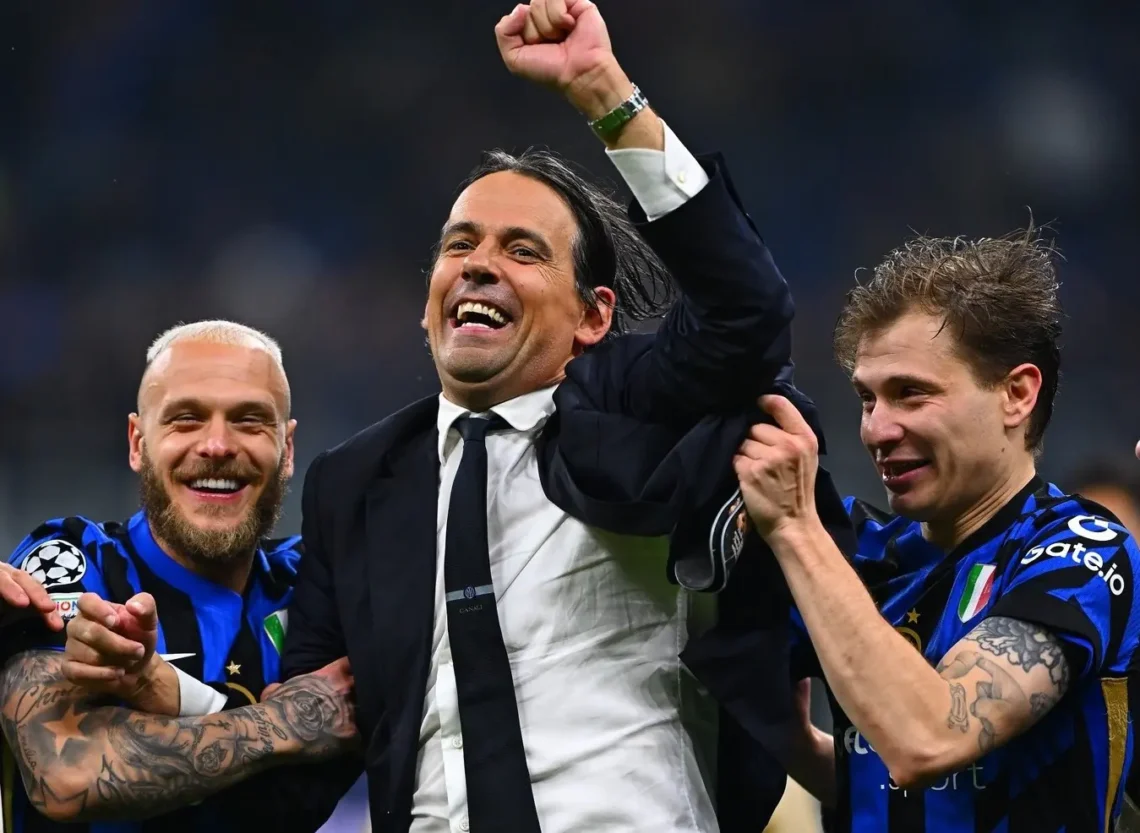 Simone Inzaghi con el Inter