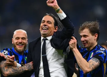 Simone Inzaghi con el Inter