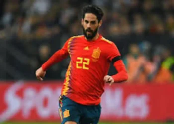 Isco Alarcón con la camiseta de la selección española