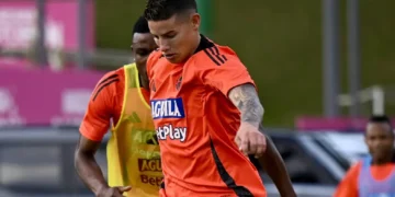 Entrenamiento de Colombia (FOTO: Selección Colombia - FCFSeleccionCol)